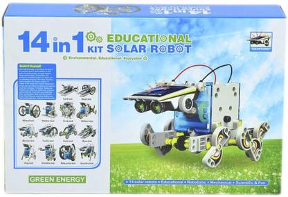 EMOB 14 in 1 Educational Solar Robot Kit