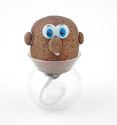 AVS STORE ® Awesome Diy Mr Grass Head, Growing Grass Doll, Grass Head, Magic Plant Grass Doll, Mini Plant Doll