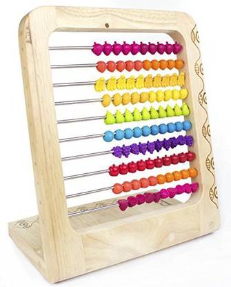 B. Toys B. Toys Fruit Abacus - For Basic Mathematical Operations - Vibrantly Colored Fruit Beads - Safe Construction - 100 Total Beads - For Ages 3 and Up