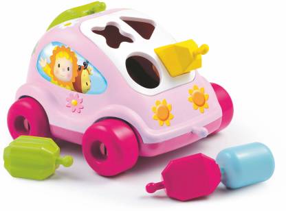 Smoby Cotoons Shape Sorter Car Asst