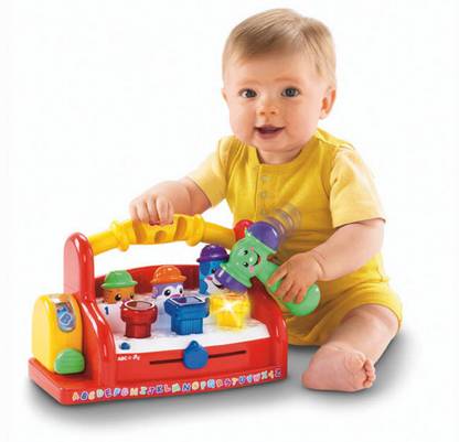FISHER-PRICE Laugh and Learn Learning Tool Bench Party & Fun Board Game