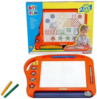 SIMBA Art and Fun Colour Magnetic Drawing Board