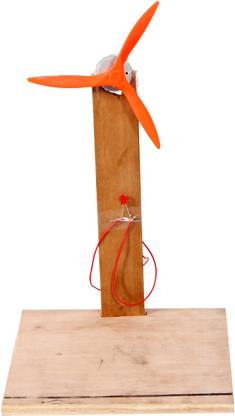 ProjectsforSchool Wind mill without battery Working Model - DIY kit for Science Projects for School