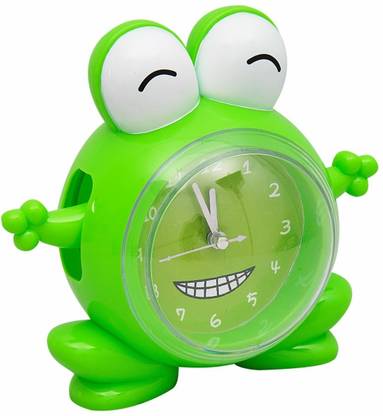 Ollington St. Collection Frog Clock - Closed Eyes