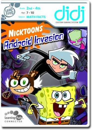 LeapFrog Didj Custom Learning Game Nicktoons - Android Invasion