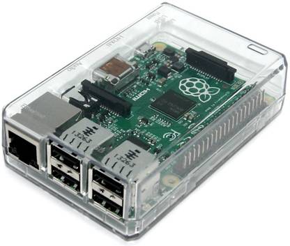 SB COMPONENTS Clear Closed Case for Raspberry Pi Model B+