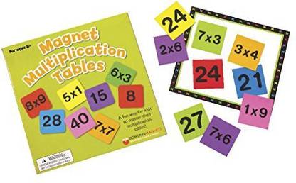 Dowling Magnets Dowling Miner Magnetic Multiplication Table Set