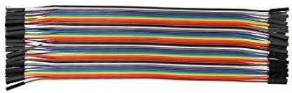 Robodo Female To Female Jumper Wire Connector Bundle (40pcs)