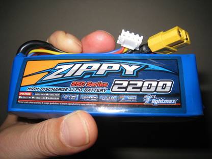 Rotobotix Zippy Flightmax 2200mah - 25c Lipo Battery