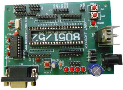 Robosoft Labs 8051/8052 (40 pin) Microcontroller Development Board With RS232