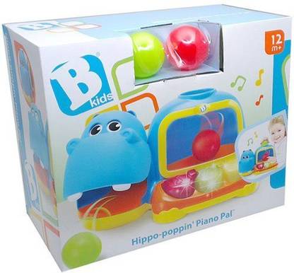 BlueBox Hippo Poppin Piano Pal