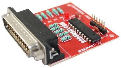 Robomart AVR Parallel Port Programmer