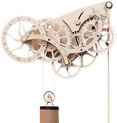 Abong Mechanical Wooden Clock Kit