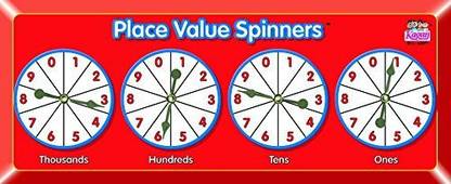 Kagan Cooperative Learning Spinner: Place Value, Teaching Material (Mspv)