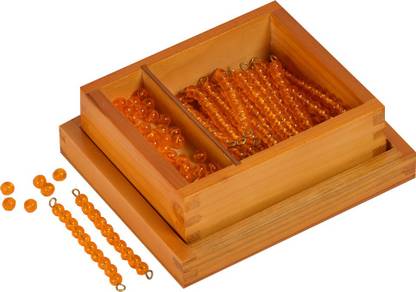 Kidken Montessori Golden Beads for Dynamic Set