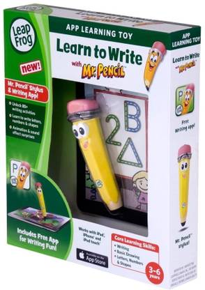 LeapFrog Mr. Pencil Learn to Write Stylus & App