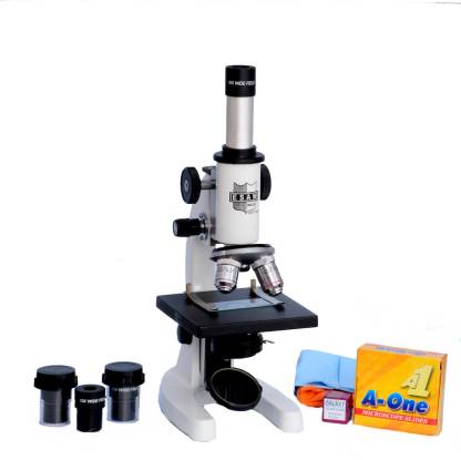E.S.A.W Student Microscope Kit Magnification 100x-675x(Contains 50 