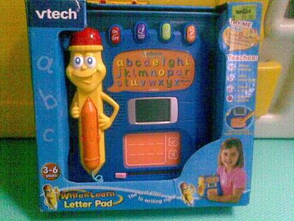 VTECH Write And Learn Letter Pad
