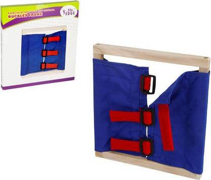 Eduedge Montessori Materials Exercises Of Practical Life - Buckle Frame