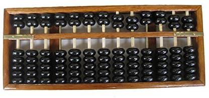 Wowlife 13 Rods Wooden Abacus Chinese Calculator Counting Tool