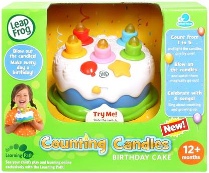 LeapFrog Counting Candles Birthday Cake