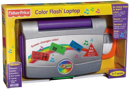FISHER-PRICE Fun-2-Learn Color Flash Laptop