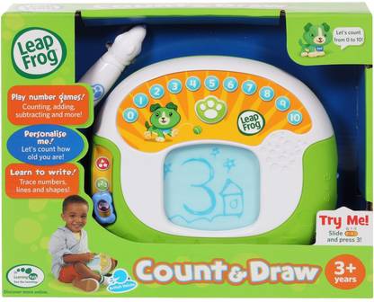 LeapFrog Count and Draw Numbers