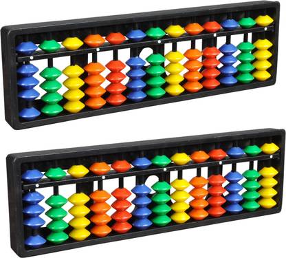 Abica Abacus math learning kit for kids Multicolor 13 rod ( Pack of 2 )