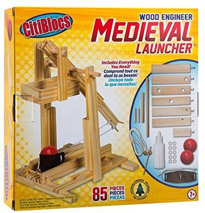 Citiblocs Wood Engineer Medieval Launcher