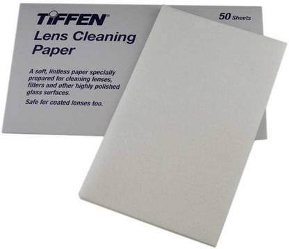 Tiffen Cleaning Paper Tissue Sheets  Lens Cleaner