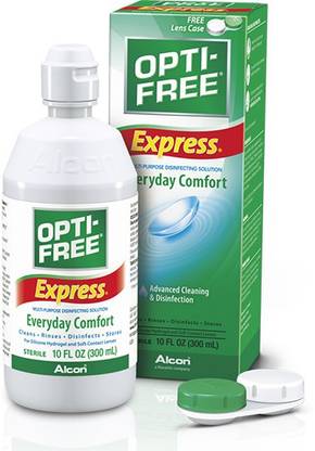 Alcon Opti-Free Express Multi-purpose Disinfecting Solution, 300ml Bottle (Imported)