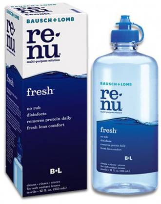 BAUSCH & LOMB RENU fresh MULTI-PURPOSE LENS CLEANING SOLUTION
