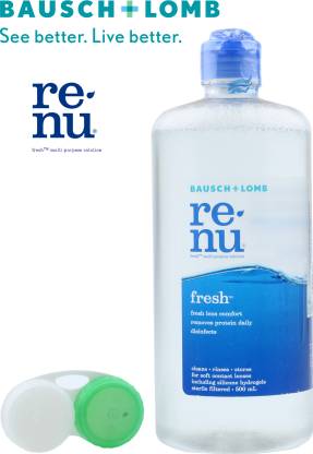 BAUSCH & LOMB Renu Fresh Multi-Purpose Solution 500 ml With 1 Lens Case