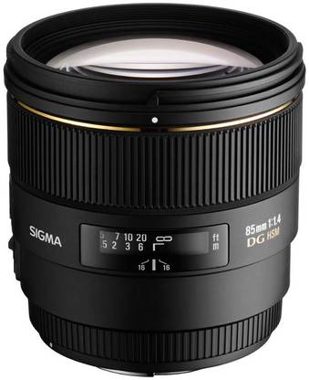 SIGMA 85mm F/1.4 EX DG HSM  Standard Prime  Lens