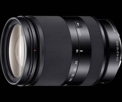 SONY E18-200mm F3.5-6.3 OSS LE E-mount Telephoto Zoom  Lens