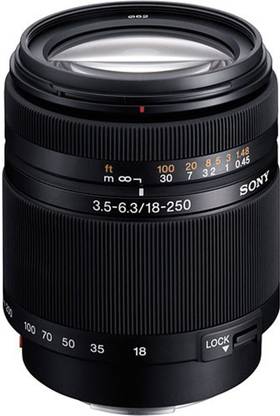 SONY DT 18 - 250 mm f/3.5-6.3 Wide-angle Zoom  Lens
