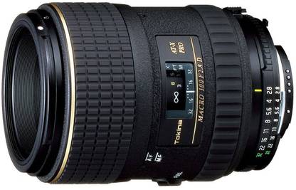 Tokina AT-X M100 PRO D AF 100 mm f/2.8 Macro for Canon Digital SLR Telephoto Prime  Lens