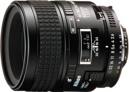 NIKON AF Micro-Nikkor 60 mm f/2.8D  Macro Prime  Lens