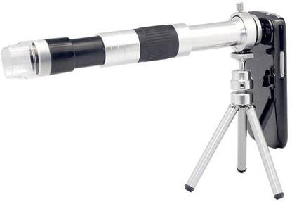 Mobilegear 16x Telescope Zoom Mobile Camera Lens With 6 To 22X Microscope For iPhone 5 & 6 Mobile Phone Lens