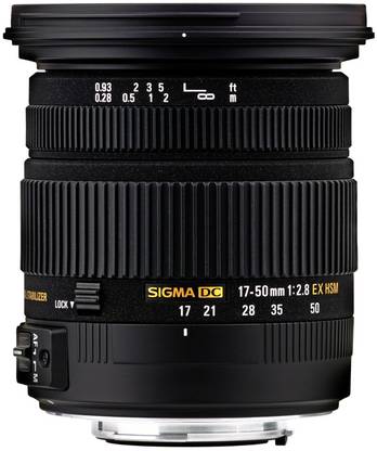 SIGMA 17 - 50 mm F2.8 EX DC (OS) Standard Zoom  Lens