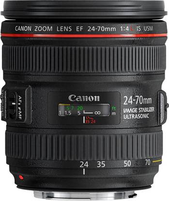 Canon EF 24 - 70 mm f/4L IS USM  Standard Zoom  Lens