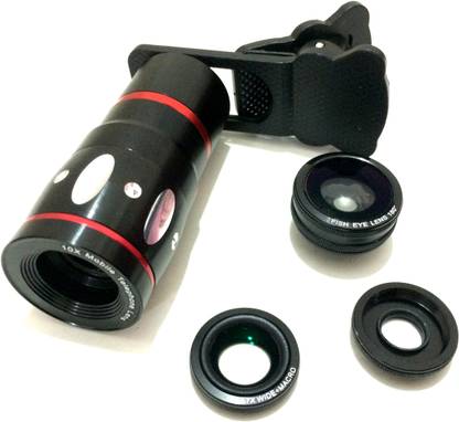 Seasonz International Universal 4 in 1 Mobile Lens Kit Mobile Phone Lens