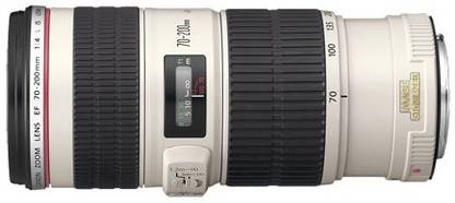 Canon EF 70 - 200 mm f/4L IS USM � Telephoto Zoom  Lens