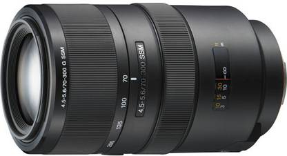 SONY 70-300mm F4.5-5.6G SSM Telephoto Zoom  Lens