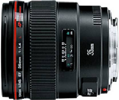 Canon EF 35 mm f/1.4L USM  Wide-angle Prime  Lens