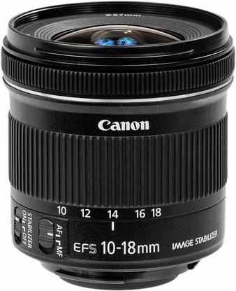 Canon EF-S 10 - 18 mm f/4.5 - 5.6 IS STM  Wide-angle Zoom  Lens