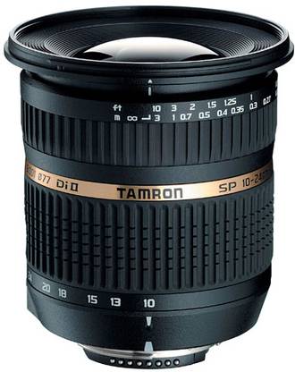 Tamron SP AF 10 - 24 mm F/3.5-4.5 Di-II LD Aspherical (IF) for Nikon Digital SLR Wide-angle Zoom  Lens