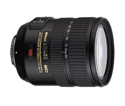NIKON AF-S VR Zoom-NIKKOR 24 - 120 mm f/3.5-5.6G IF-ED  Standard Zoom  Lens