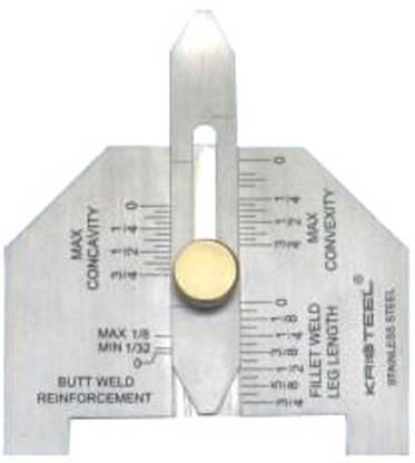 KRISTEEL AUWG Kristeel Automatic Weld Gauge Non-magnetic Engineer's Precision Level