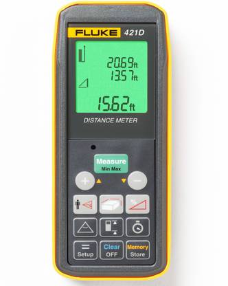 FLUKE 421D Laser Distance Meter Non-magnetic Electronic Level